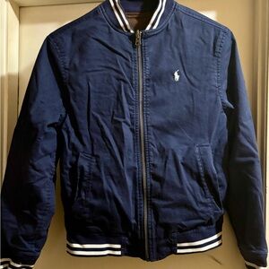 Polo by Ralph Lauren Kids Blue Bomber Jacket